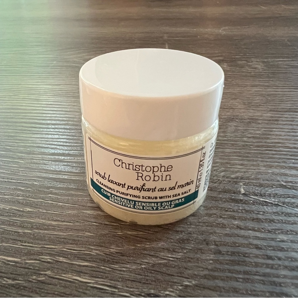 Christophe Robin Cleansing Purifying Scrub with Sea Salt 40ml